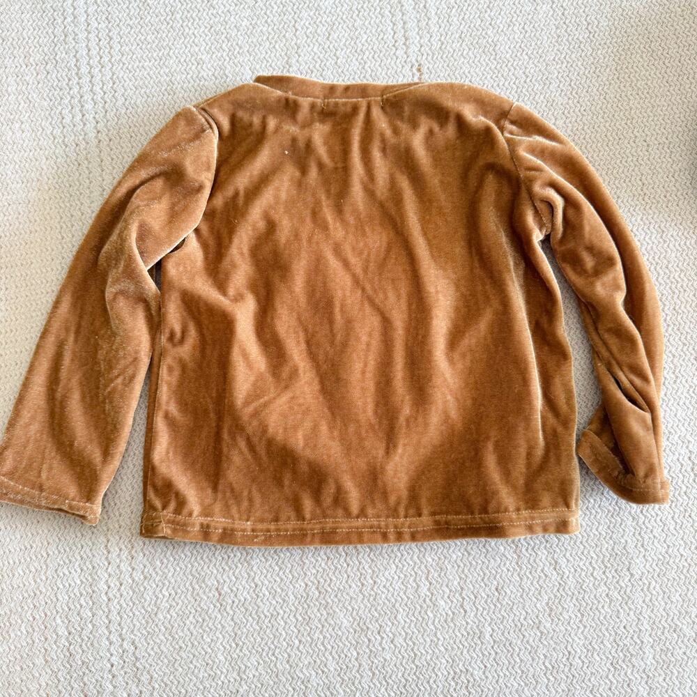 Pottery Barn Kids Brown Velvety Lion Costume 2T Halloween Dress Up - Picture 7 of 11